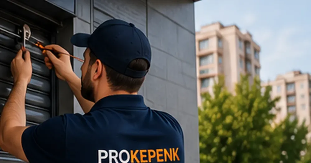 Beylikdüzü otomatik kepenk tamiri yapan ProKepenk servis ekibi